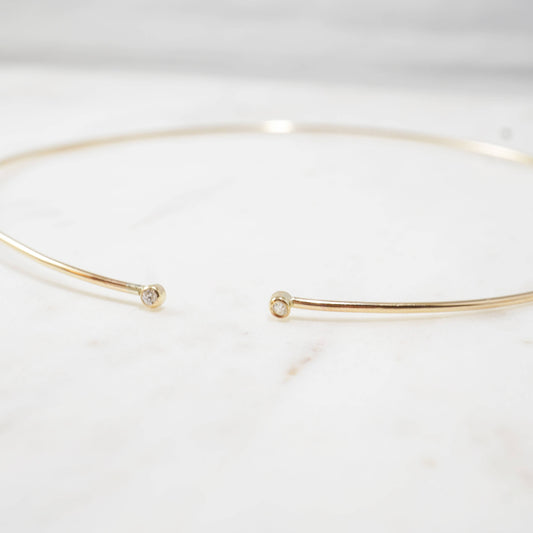 JoyLuc Stone Neck Hugger: Diamonds