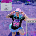 Load image into Gallery viewer, Egglien Creations Vaporwave TShirt
