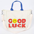 Load image into Gallery viewer, 3AM Happy Face Canvas Tote
