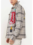 Load image into Gallery viewer, First Row Art Dealer Plaid Shacket
