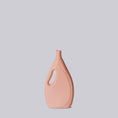 Load image into Gallery viewer, Middle Kingdom Matte Porcelain Laundry Detergent Bottle Vase (Dusty Pink)
