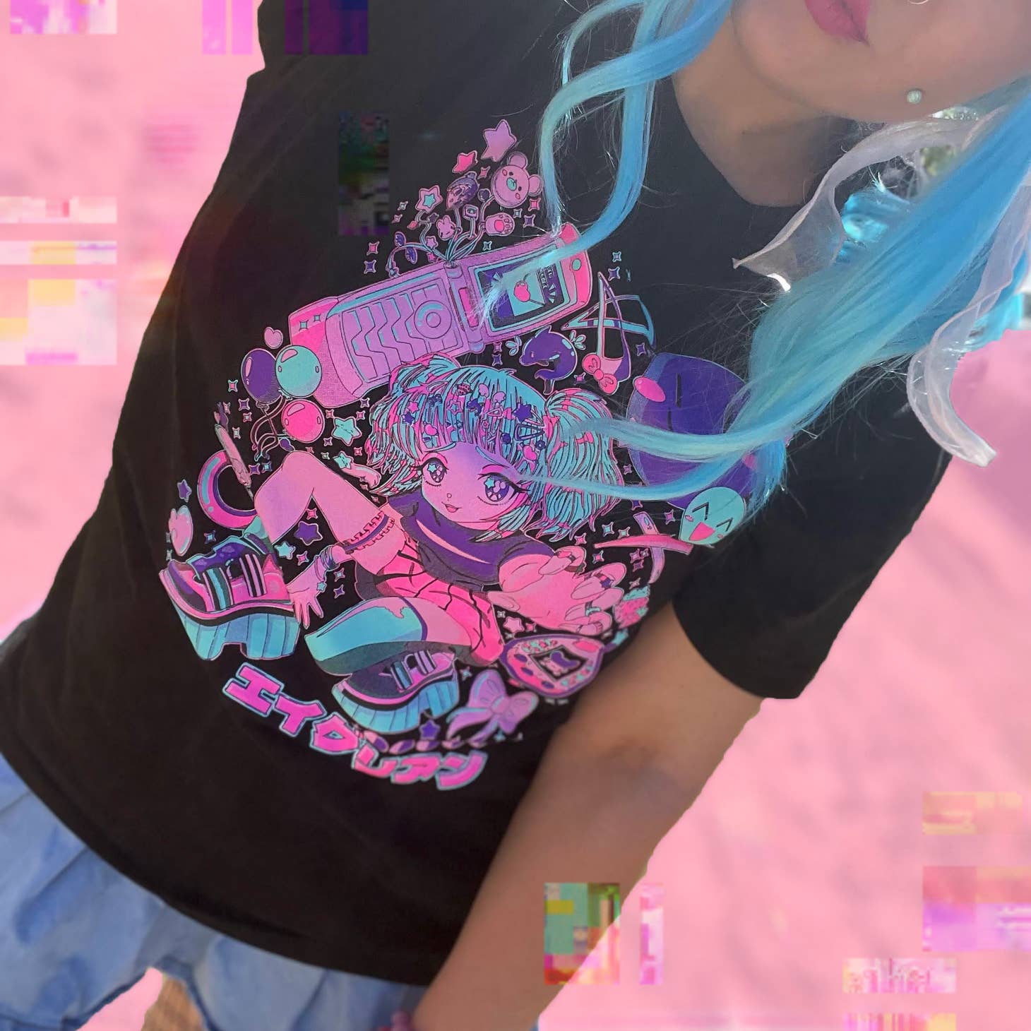 Egglien Creations Vaporwave TShirt