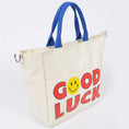 Load image into Gallery viewer, 3AM Happy Face Canvas Tote
