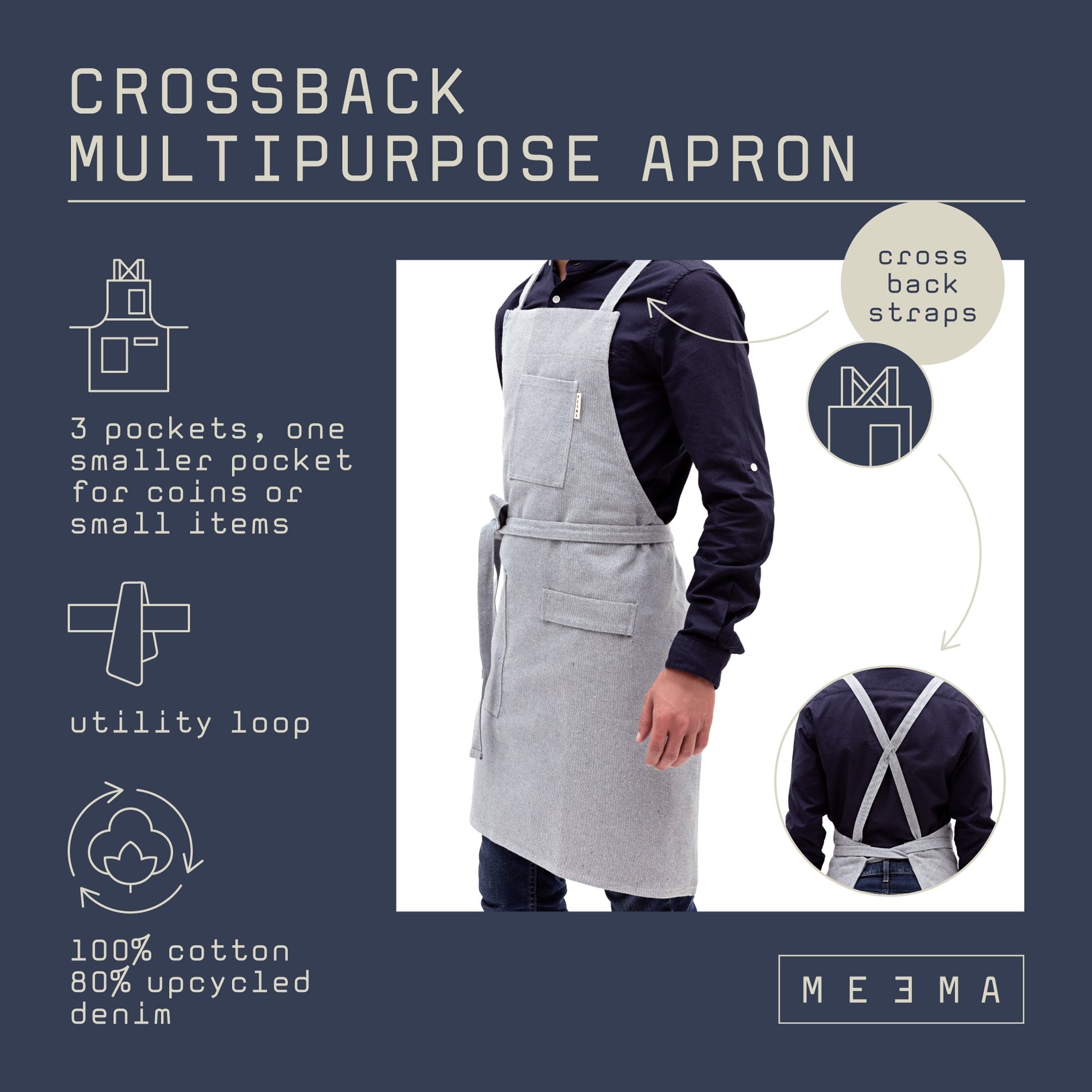 Meema Bib Apron