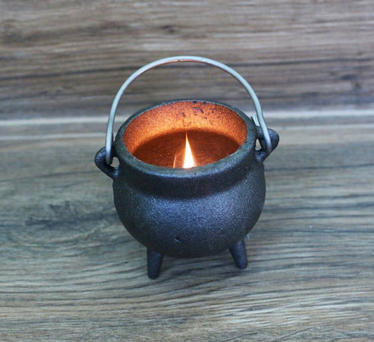 Mini Cast Iron Cauldron 3.5”