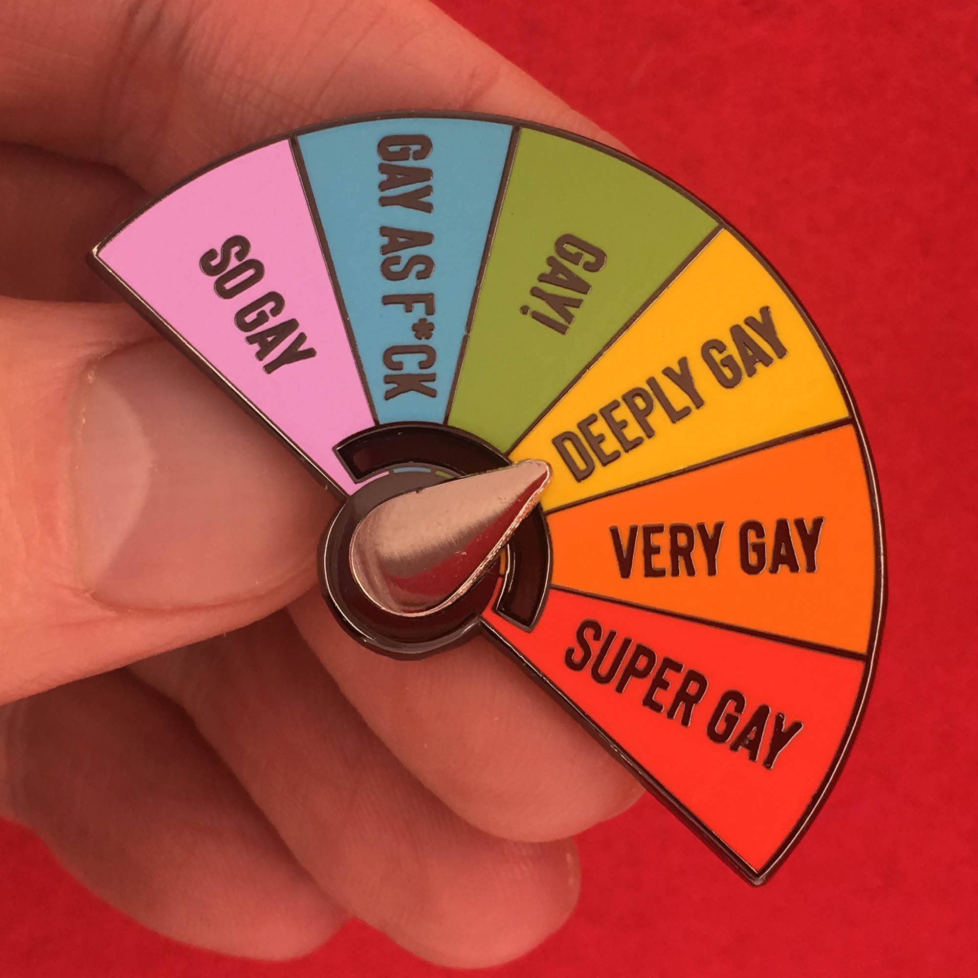 Super Gay Pin