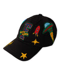 Load image into Gallery viewer, First Row Embroidered Patch Dad Hat
