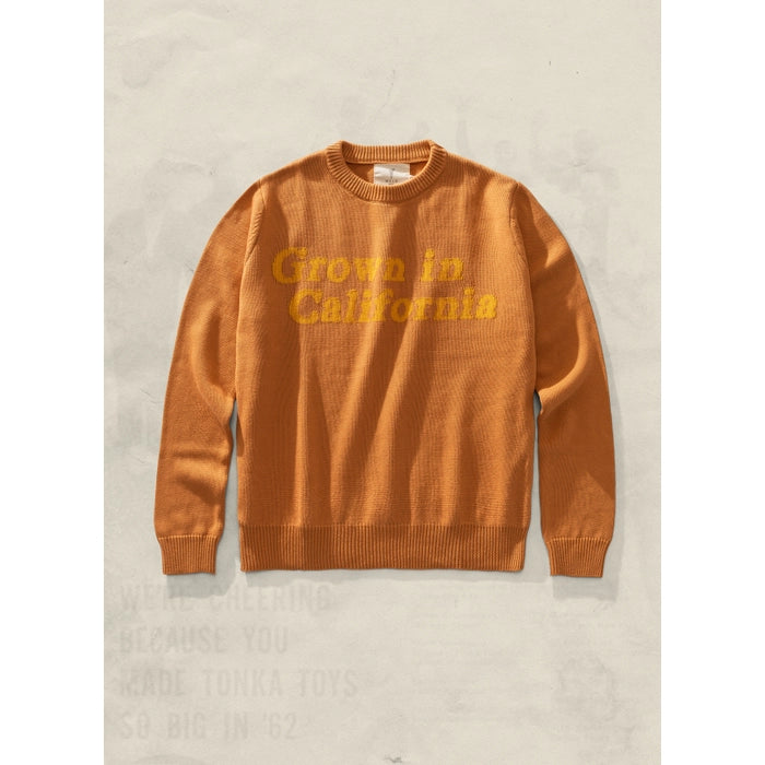 Grown in California Knit Sweater - Rust