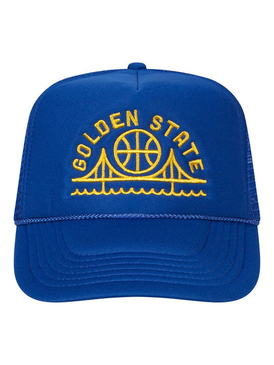 Golden State Trucker Hat Blue