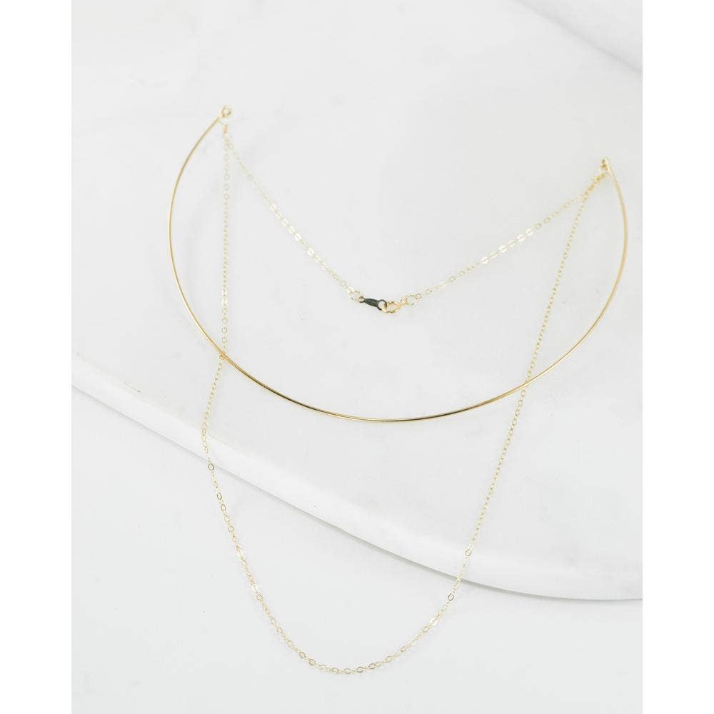 JoyLuc Gold Alyse Necklace