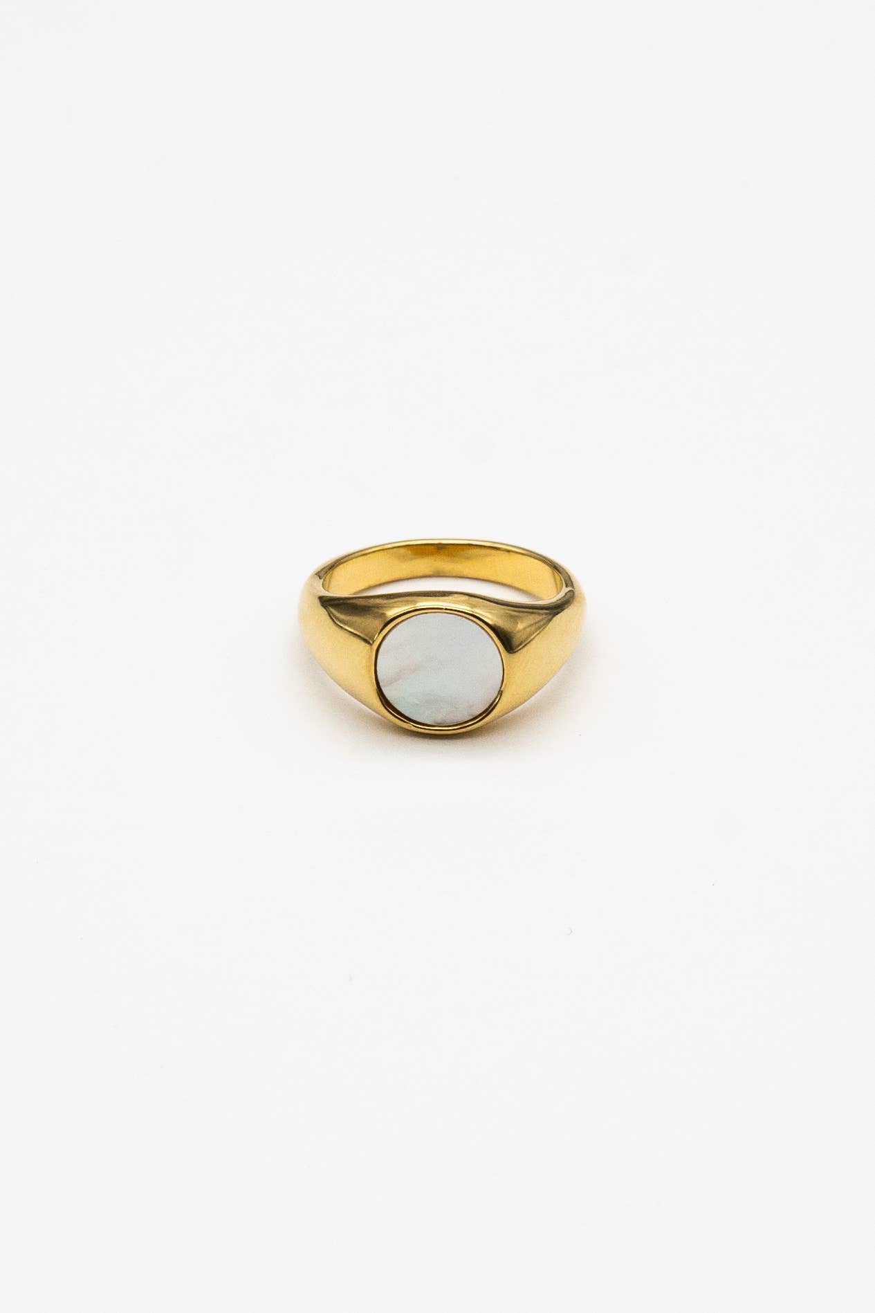 Sealed with love shell ring