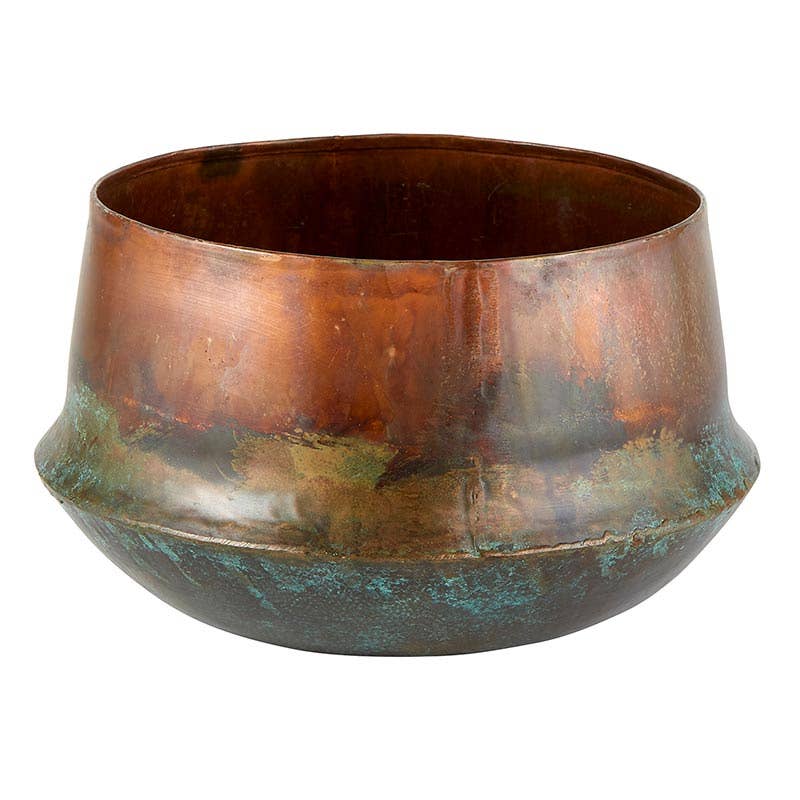 Copper Blue Planter Large