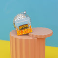 Load image into Gallery viewer, Peach Fuzz "Unclench Your Jaw" Enamel Pin
