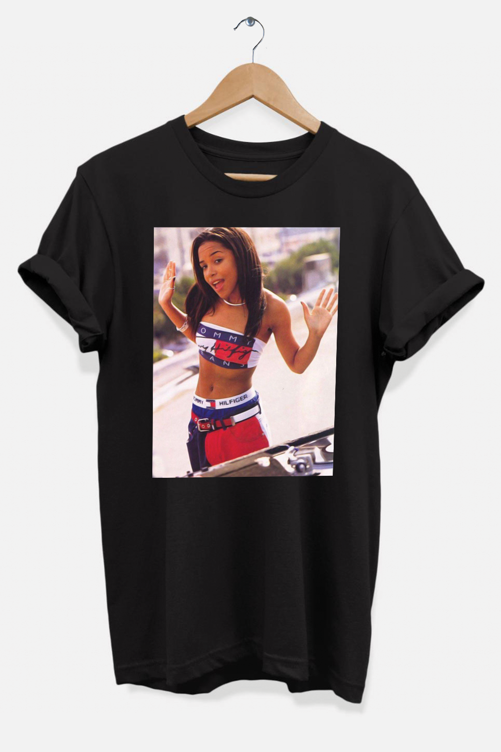 Vintage Style Aaliyah Graphic Tee