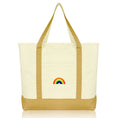 Load image into Gallery viewer, DALIX Cute Rainbow Tote Bag
