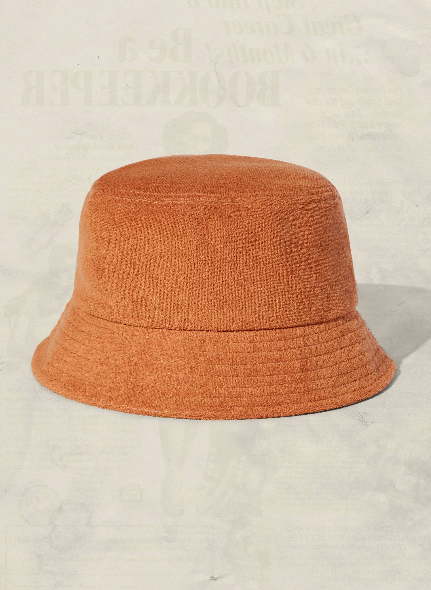 Terry Bucket Hat - Rust